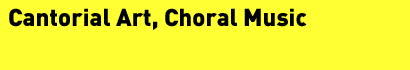 Jewish Choral FestivalConcerts 2005