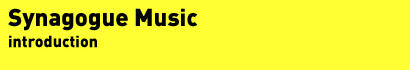 Synagogue Music