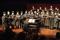 Zev Feldman and and the KlezFest wind section